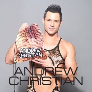 Andrew Christian Tiger Drawstring Backpack NWT